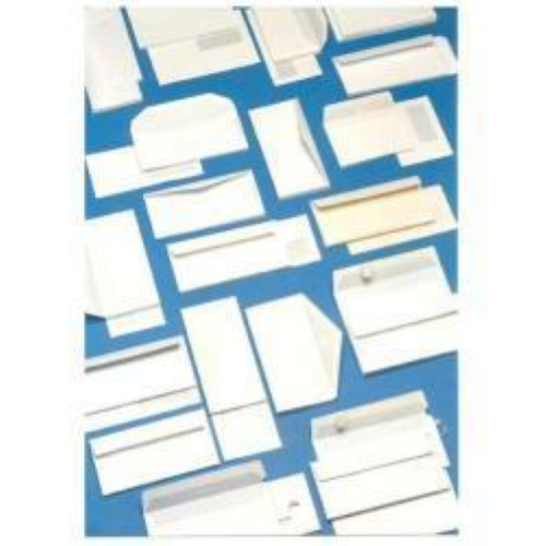 BLASETTI BUSTE DI CARTA SENZA FINESTRA CON STRIP 110X230 mm 90 GR COL. BIANCO CONF 500 Pz.